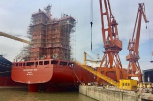 Containerships First LNG-Fueled Newbuild Launched