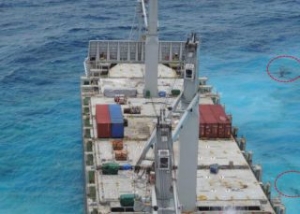Images of Kea Trader Spill Released as Oil Washes Ashore