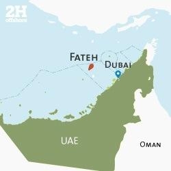 Dubai Petroleum Install 2H Offshore Tripod Platform