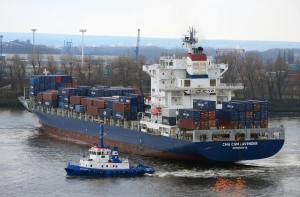 First Container Liner Service between Hamburg and Black Sea