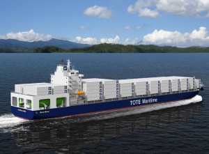 GD NASSCO Cuts First Steel for TOTEs LNG-Powered Containership