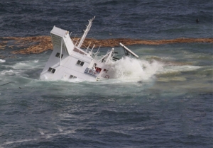 Mongolian-Flagged Cargo Ship Sinks off South Korea