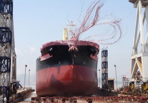 Tsuneishi Shipbuilding Splashes New Ship Type