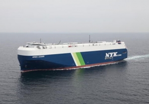 First Post-Panamax Car Carrier for Japan
