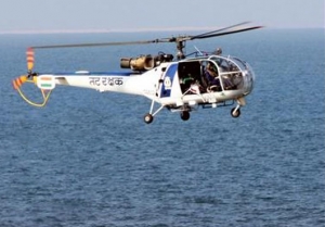 Indian Coast Guard Airlifts 11 Crew from Listing Cargo Ship