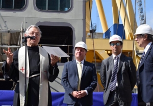 Keel Laid for Holland Americas Largest Ship