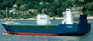 Ro-Ro Ship Runs Aground off Kinsarvik, Norway