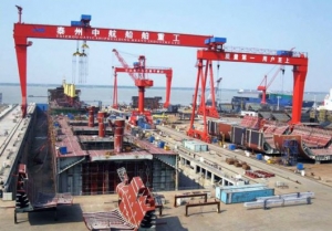 China: Shipbuilders Turnover Perking Up