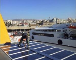 Blue Star Ferries Taps into Solar Power