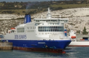 Dover Seaways Hits Harbour Wall, Four Injured