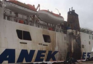 Fire Breaks Out on Board Greek-Flagged Ferry
