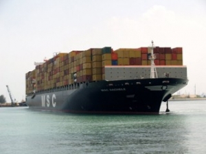 MSC Rachele Runs Aground