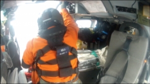 US Coast Guard Medevacs Tanker Crewmember