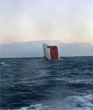 Eight Missing after Cement Carrier Sinks off Scotland