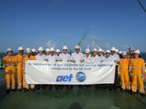 AET Performs 10,000th US Gulf Lightering Operation