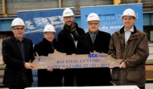 Steel Cut for Fourth Oasis Ship