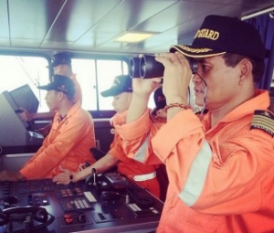 Cargo Ship Blown Aground off Philippines