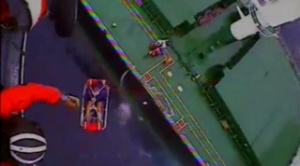 Video: USCG Airlifts Three from Bulker