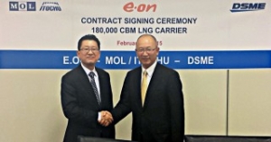 MOL Orders LNG Carrier from DSME