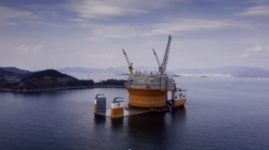 HHI Sees Off Largest Cylindrical FPSO