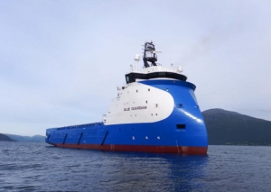 Ulstein Delivers PSV ‘Blue Guardian’ to Blue Ship Invest (Norway)