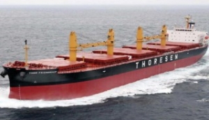 Thoresen Shipping Escapes Red