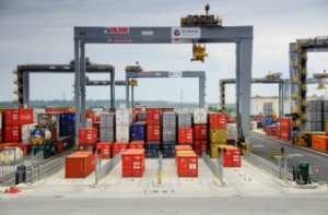 DP World London Books 20 Kalmar Stacking Cranes