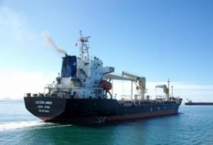 Breached Freighter Capsizes While under Tow