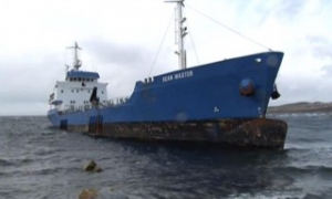Tanker Aground off Norway