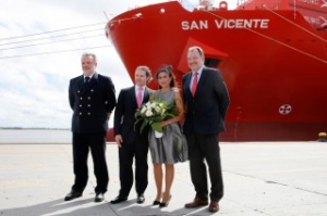 Hamburg Süd Names Its Third San-Class Containership