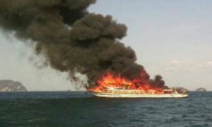 12-Year-Old Girl Missing After Thai Ferry Catches Fire