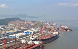 Four COSCO Zhoushans Shipbuilding Contracts Become Effective