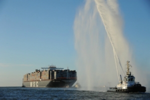 Giant Boxships Good News for Rotterdam Port