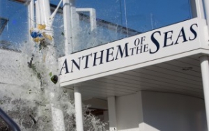 Singing Godmother Launches Anthem of the Seas
