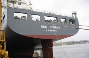 Reederei NSB Floats Out First Ever Widened Boxship