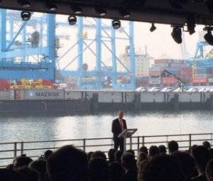 Opening Ceremony of APM Terminals Maasvlakte II Kicks Off