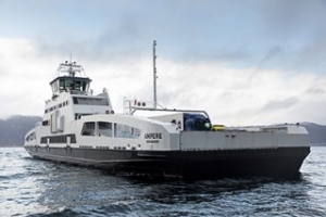 Worlds First Electric Car Ferry Enters Service