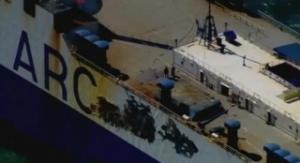 Fire Breaks Out on Board US Car Carrier