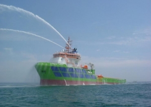 Tug Fairmount Expedition Delivers PSV Harvey Rover in Paramaribo (Suriname)