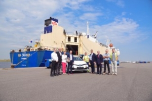 Zeebrugge Handles One Millionth Motor Vehicle in 2015