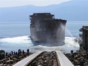 Uljanik Launches Asphalt Carrier