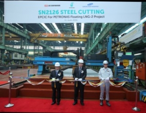 Petronas Cuts Steel for Second FLNG