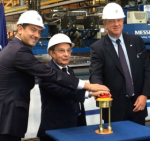 Fincantieri Cuts Steel for MSC Seaside