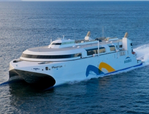 Wärtsilä Axial Waterjets Power Worlds Fastest Ferry (Australia)