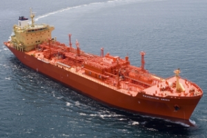 LPG Tanker Hit Hard in Collision with Boxship off Surabaya
