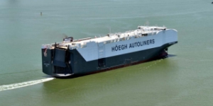 Worlds Largest Pure Car and Truck Carrier Enters Service