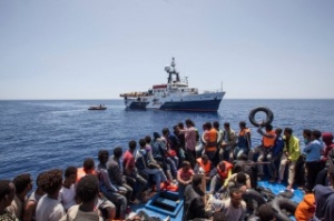 Thousands of Migrants Rescued in the Mediterranean