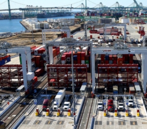 Port of Los Angeles in Zero Emissions Drive