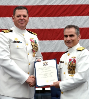 Captain Van Gurley Retires from Naval Oceanography Command