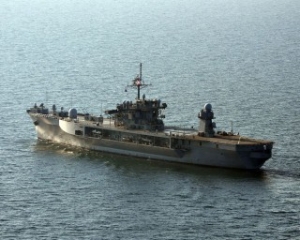 US Navy Ship Catches Fire in Croatian Shipyard